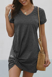 The Triblend Side Knot Dress