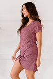 The Triblend Side Knot Dress