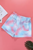 Drawstring Casual Elastic Waist Pocketed Shorts