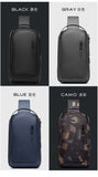 BANGE 2023 New Multifunction Crossbody Bag Shoulder Messenger Bags Male Waterproof Short Trip Chest Bag Pack for Men