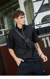 Men Chest Bag Mens Shoulder Body Bag Oxford Fashion Man Side Sling Crossbody Bag for Male 2025 Casual Handbag Travel Phone Bags