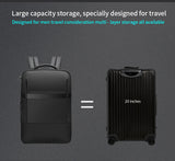 Lifetime Warranty New Anti theft 15.6inch Laptop Backpack Men TPU Waterproof Travel Backpack Male School Bag For Men Luggage Bag