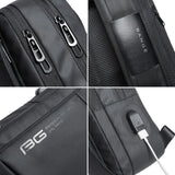 BANGE Fashion Men Travel Waterproof Leisure Male Chest Sports Packs Messenger Shoulder Sling Running Bag men's Boys Handbag