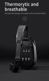BANGE Hard Shell Design 3.0 USB Charging Crossbody Bag Shoulder Bags Male Waterproof Short Trip Chest Bag Pack for Men Sling Bag