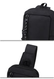 Men Chest Bag Mens Shoulder Body Bag Oxford Fashion Man Side Sling Crossbody Bag for Male 2025 Casual Handbag Travel Phone Bags