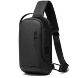 BANGE 2023 New Multifunction Crossbody Bag Shoulder Messenger Bags Male Waterproof Short Trip Chest Bag Pack for Men