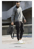 BANGE Men's Chest Pack Casual Crossbody Bags Male USB Charging Shoulder Bag Oxford Messenger Bag Waterproof Large Capacity 2021