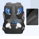 INRNN Large Capacity Men Backpack 15.6 inch Laptop Backpacks Waterproof Oxford Travel Business Backpack Male Expandable Bagpack