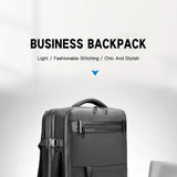 INRNN Large Capacity Men Backpack 15.6 inch Laptop Backpacks Waterproof Oxford Travel Business Backpack Male Expandable Bagpack
