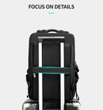 Lifetime Warranty New Anti theft 15.6inch Laptop Backpack Men TPU Waterproof Travel Backpack Male School Bag For Men Luggage Bag