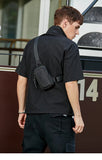 Men Chest Bag Mens Shoulder Body Bag Oxford Fashion Man Side Sling Crossbody Bag for Male 2025 Casual Handbag Travel Phone Bags