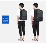 Lifetime Warranty Men Expandable Backpack 15.6-19inch Laptop Backpack For Men RFID Anti Theft Bag Travel Bag Schoolbag Cabin Bag