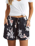 Drawstring Casual Elastic Waist Pocketed Shorts