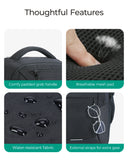 BAGSMART Rolling Backpack 17 Inch Laptop Water Resistant Large Capacity 40L Travel Luggage Wheeled Backpack for Men Women