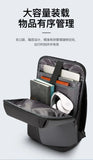 BANGE Business Backpack Men Luxury Waterproof School Laptop Backpacks Travel Bag Aesthetic Backpack Fashion Design
