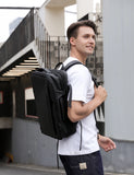 INRNN Expandable Backpack Men 17inch Laptop Backpacks 39L Waterproof Anti Theft Backpack Male Large Capacity Travel Business Bag