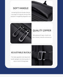INRNN Expandable Backpack Men 17inch Laptop Backpacks 39L Waterproof Anti Theft Backpack Male Large Capacity Travel Business Bag