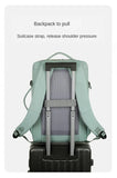 2024Men Women's Bag Large Capacity Journey Multifunction Backpack With Shoe Storage Multilayer Dry And Wet Separation Waterproof