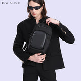 BANGE 2024 New Arrival Multifunction Crossbody Bag for Men Shoulder Messenger Bags Waterproof Men Sling Bags with Big Capacity