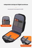 Wiersoon Backpack For Men Waterproof Backpack Large Capacity Business Trip Multifunctional Password Anti-theft Laptop Bag