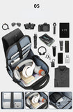Mark Ryden Men shoulder bag fashion outdoor chest bag portable messenger bag breathable honeycomb back light