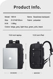 Bange Travel Backpack Business Aesthetic Backpack School USB Bag Large Capacity 15.6 Laptop Waterproof Fashion Backpack Women
