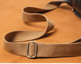 GURO Men's Real Leather Chest Bag High Quality Deluxe Waist Bag Outdoor Sports Sling Bag multifunctional Satchel Daily Crossbody