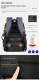40L Expandable USB Travel Backpack, Flight Approved Carry on Bags for Airplanes,Water Resistant Durable 17-inch backpack men