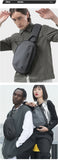 BANGE 2022 New Anti-theft Multifunction Crossbody Bag Shoulder Messenger Bags Male Waterproof Short Trip Chest Bag Pack for Men