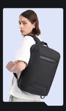 BANGE Waterproof Multi-Use Laptop Backpack For 15.6 Inch USB Charging Shockproof Business Briefcase Shoulder Bag For Man Women