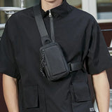 Men Chest Bag Mens Shoulder Body Bag Oxford Fashion Man Side Sling Crossbody Bag for Male 2025 Casual Handbag Travel Phone Bags