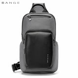 BANGE 2024 New Arrival Multifunction Crossbody Bag for Men Shoulder Messenger Bags Waterproof Men Sling Bags with Big Capacity