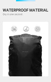 Bange 40L Travel Backpack Men USB  Anti-theft 17.3 Laptop Backpack School Expandable Bag Compass Fashion Male Backpack Large