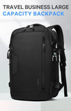 Bange 40L Travel Backpack Men USB  Anti-theft 17.3 Laptop Backpack School Expandable Bag Compass Fashion Male Backpack Large