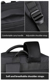 17 inch Laptop Pack Expandable Large-Capacity Business Travel Shoulder Bag Waterproof Classic Carry On Luggage Bag Men Backpack