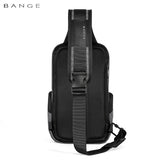 BANGE 2024 New Arrival Multifunction Crossbody Bag for Men Shoulder Messenger Bags Waterproof Men Sling Bags with Big Capacity
