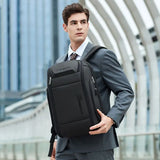 Wiersoon Backpack For Men Waterproof Backpack Large Capacity Business Trip Multifunctional Password Anti-theft Laptop Bag