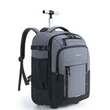 BAGSMART Rolling Backpack 17 Inch Laptop Water Resistant Large Capacity 40L Travel Luggage Wheeled Backpack for Men Women