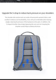 New Xiaomi Minimalist Urban Backpack 2 Men's and Women's 15.6 Inch Laptop USB Travel Backpack 20L Notebook Backpack Waterproof