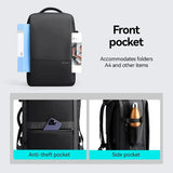 MARK RYDEN 45L Expandable Men's Backpacks Business Travel Backpack Bolsas Femininas Durable Bagpacks for Men Fits 17.3in Laptop