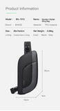 BANGE Men Chest Bag New Design korean Multifunction Waterproof Anti-stain Big Capacity Travel Portable Crossbody Bag Sling Bags