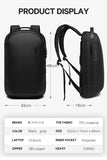 Bange Backpacks for Men 15.6 inch Laptop Backpacks Fashion Waterproof Travel Backpack Anti-thief Male school Bags