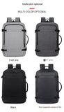 40L Expandable USB Travel Backpack, Flight Approved Carry on Bags for Airplanes,Water Resistant Durable 17-inch backpack men