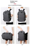 40L Expandable USB Travel Backpack, Flight Approved Carry on Bags for Airplanes,Water Resistant Durable 17-inch backpack men