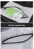 17 inch Laptop Pack Expandable Large-Capacity Business Travel Shoulder Bag Waterproof Classic Carry On Luggage Bag Men Backpack