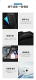 Mark Ryden 17 inch Laptop Backpack Male Bag USB Recharging Multi-layer Space Travel Male Bag Anti-thief Mochila