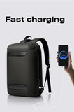 BANGE Waterproof Multi-Use Laptop Backpack For 15.6 Inch USB Charging Shockproof Business Briefcase Shoulder Bag For Man Women