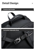 BANGE  Sports Backpack 15.6 Anti-wrinkle Waterproof USB Recharging Oxford Backpack Men Fashion Travel Bag Backpacks