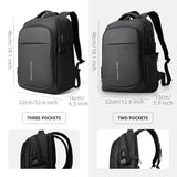 Mark Ryden Man Backpack Waterproof 15.6inch Laptop Multi-layer Pockets Bag Man USB Charging School Backpack Travel Mochilas