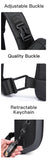 BANGE Men Chest Bag New Design korean Multifunction Waterproof Anti-stain Big Capacity Travel Portable Crossbody Bag Sling Bags